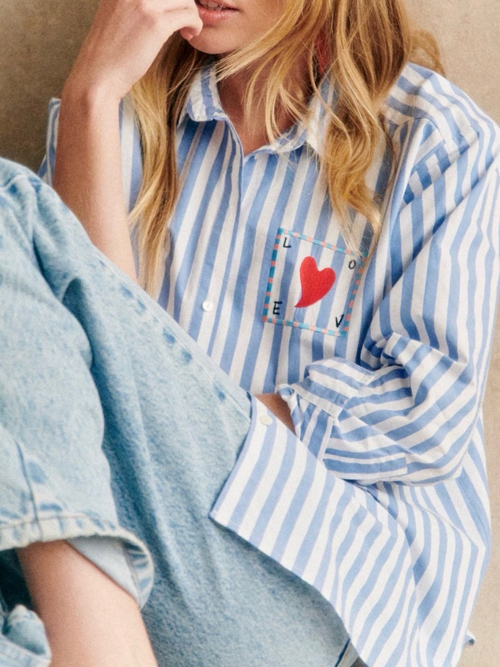 Sézane Max x Pangea Button-Down Shirt